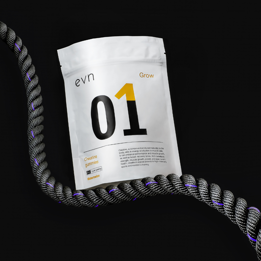 creatine gummies on a rope