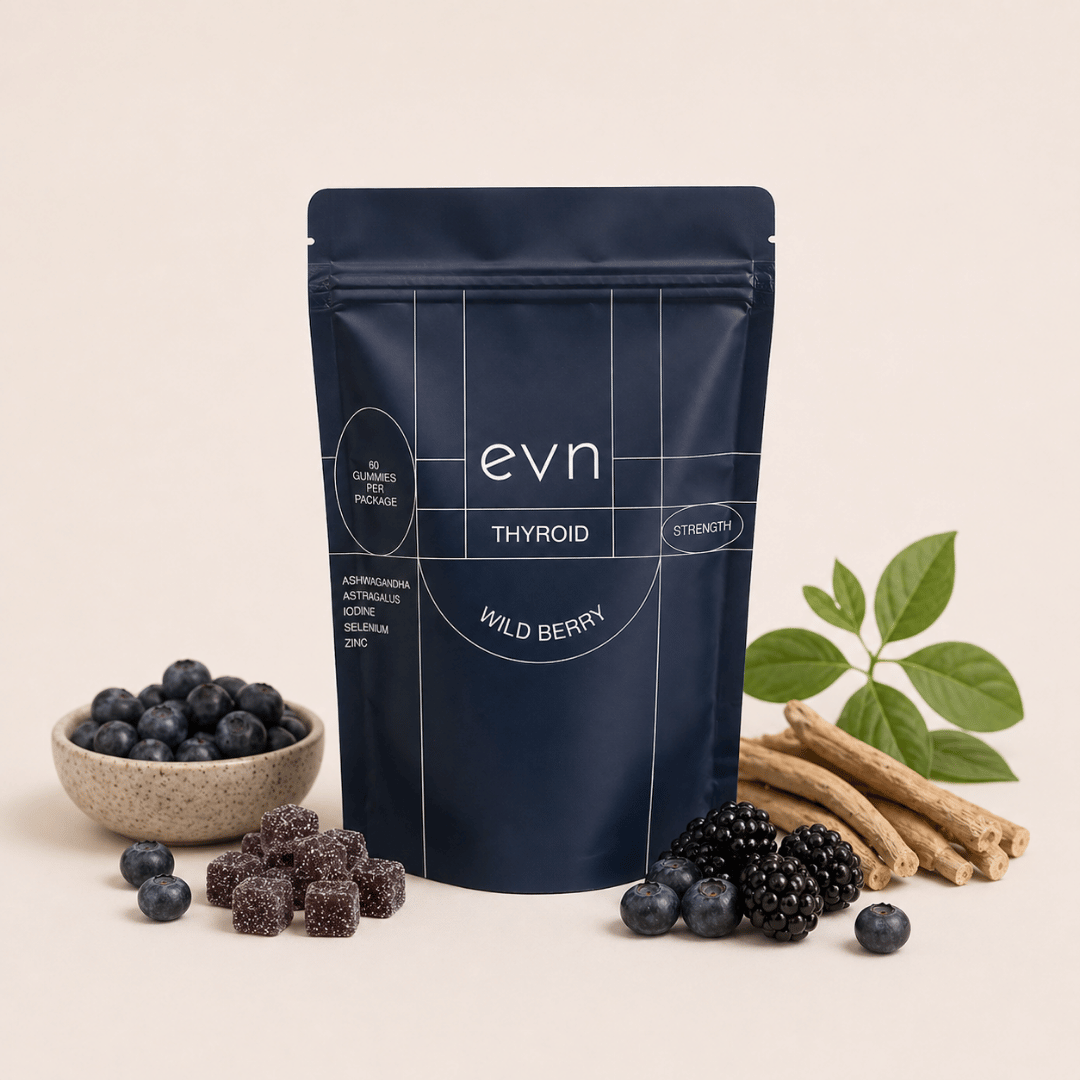 thyroid gummies with herbs around pouch